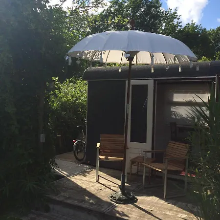 Gipsy Wagon Near Amsterdam And Lodge