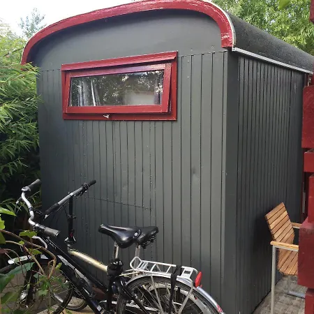 Gipsy Wagon Near Amsterdam And Lodge